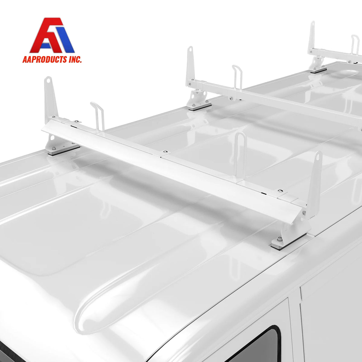 White Van Ladder Rack Wind Deflector P8624