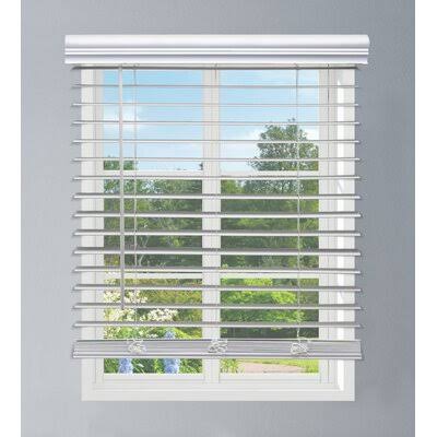 24W x 48L Cordless Faux Wood Blinds H1654