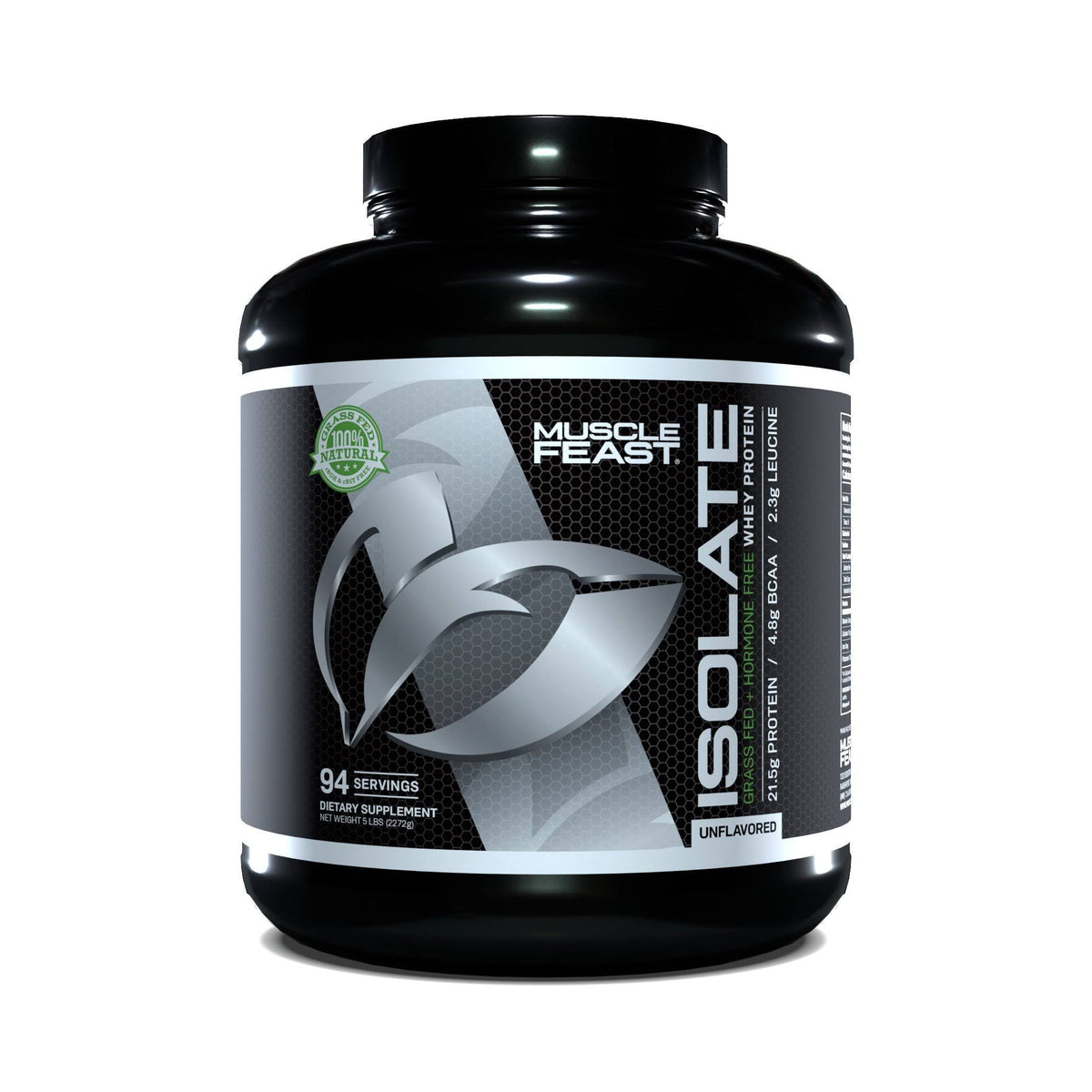 100% Pure Whey Protein Isolate Powder Cappuccino 5 lb U20049