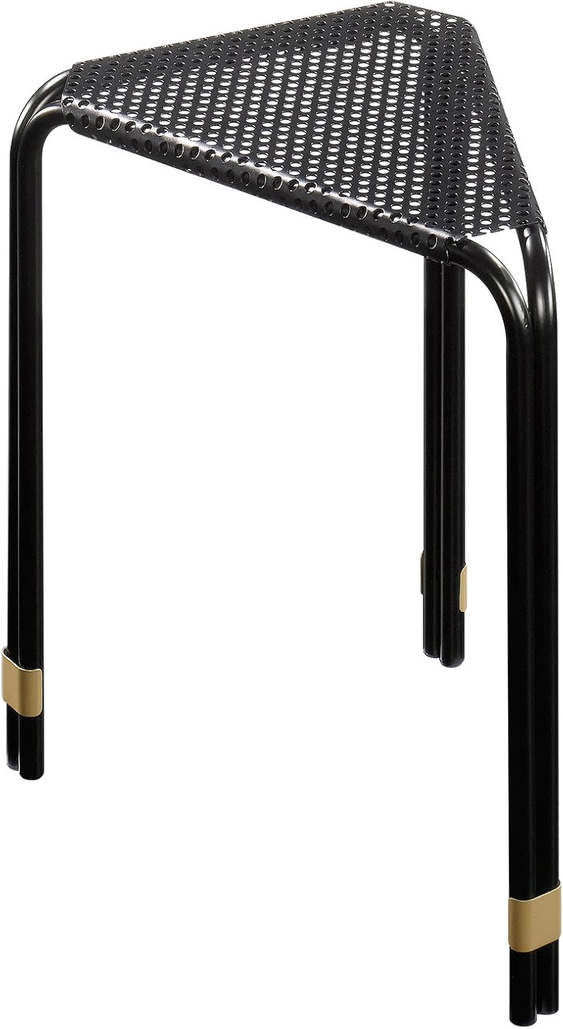 Triangular Side Table, Black finish P138930