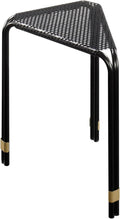 Triangular Side Table, Black finish P138930