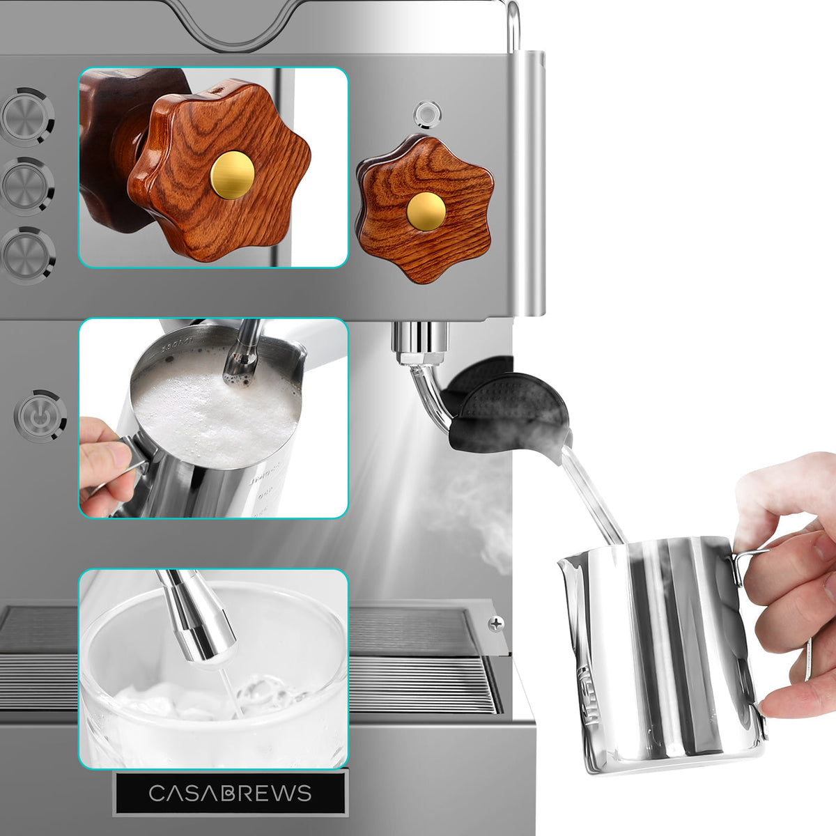 15 Bar Semi-Automatic Espresso Machine R423472