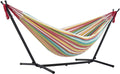 Double Cotton Hammock with Steel Stand F579514