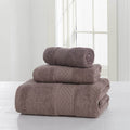 3-Piece 100% Cotton Bath Towel Set E311042