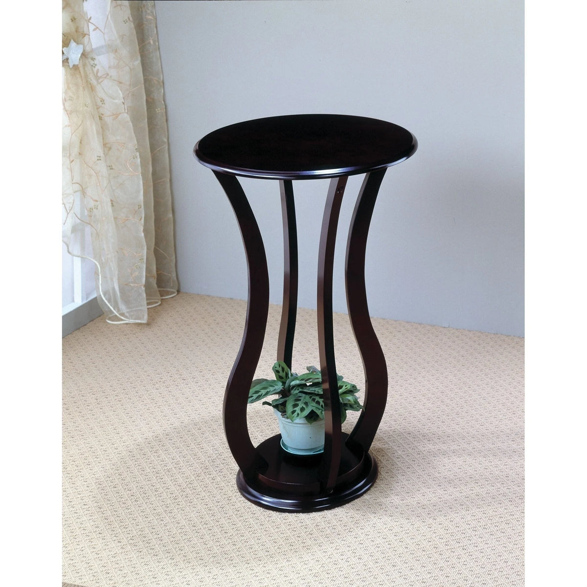 Round Marble Top Accent Table H4008
