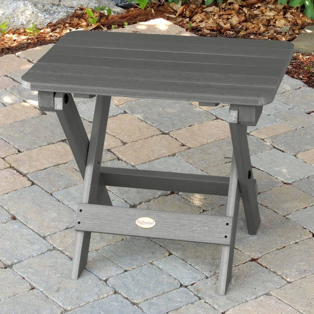 Coastal Teak 2 Classic Chairs with Folding Side Table 3-Piece Set X416