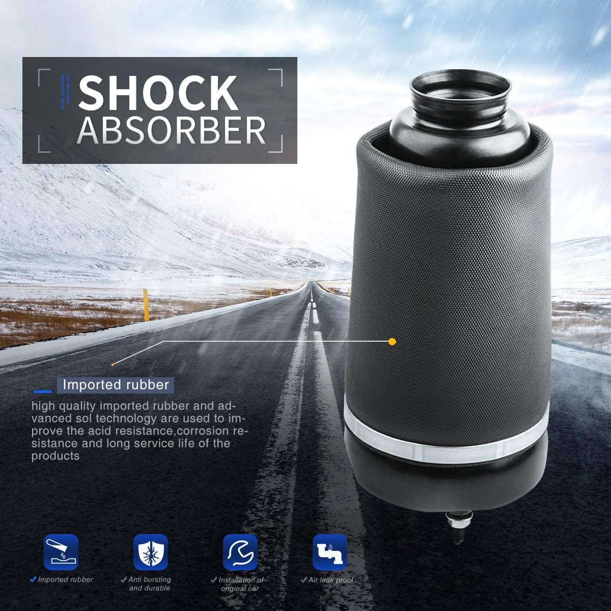 Front Air Suspension Shock D7205