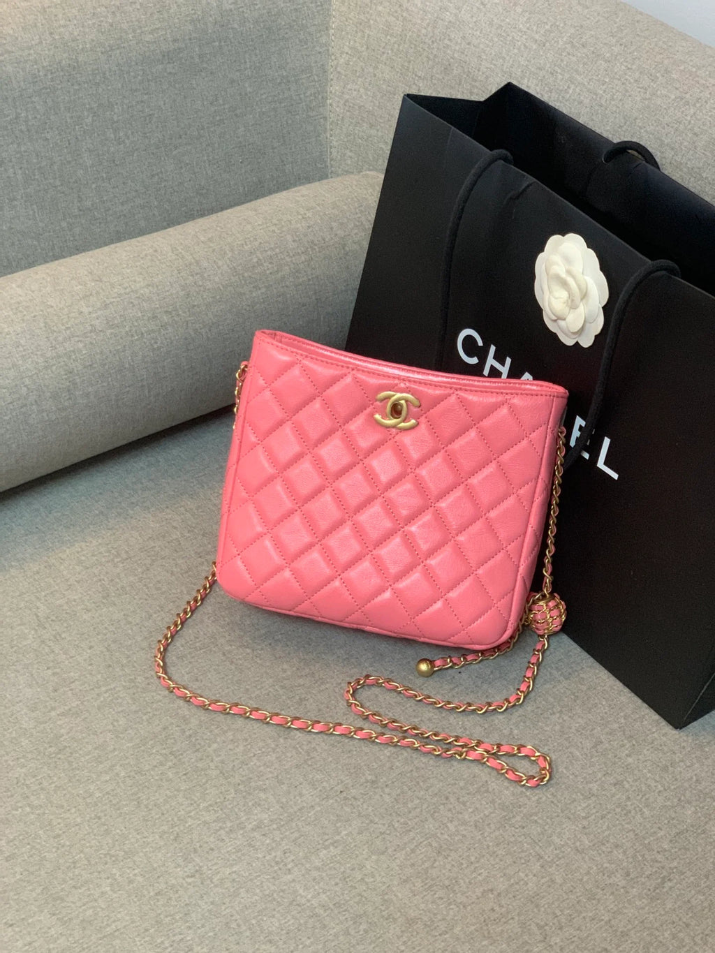 Pink Hobo Handbag F9262
