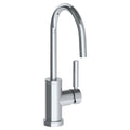 Ebony Single Hole Gooseneck Bathroom Sink Faucet S578247