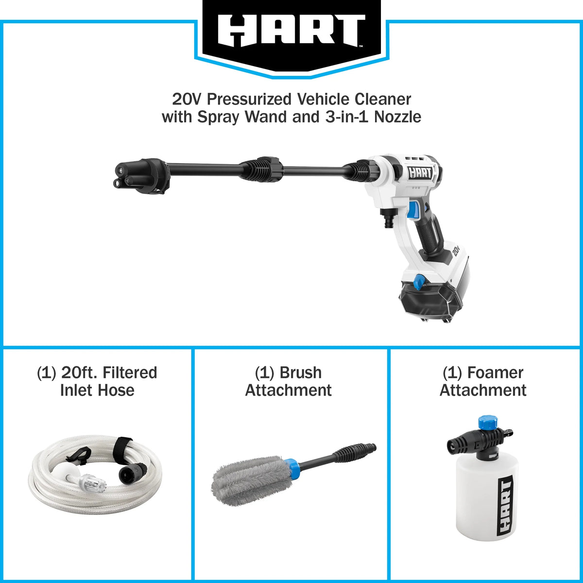 Cordless Pressurized Vehicle Cleaner I7605