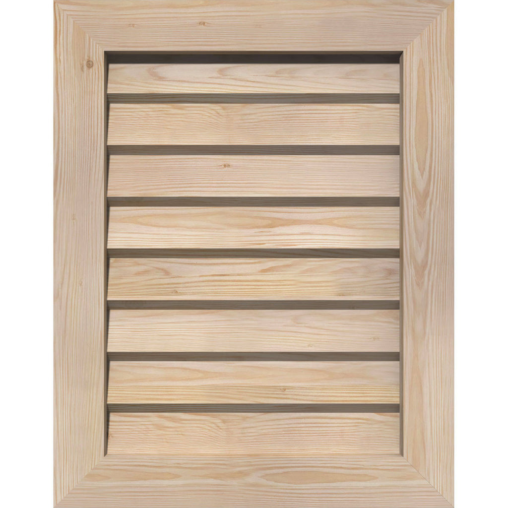 20x22W x 14x22H Vertical Gable Vent S1436
