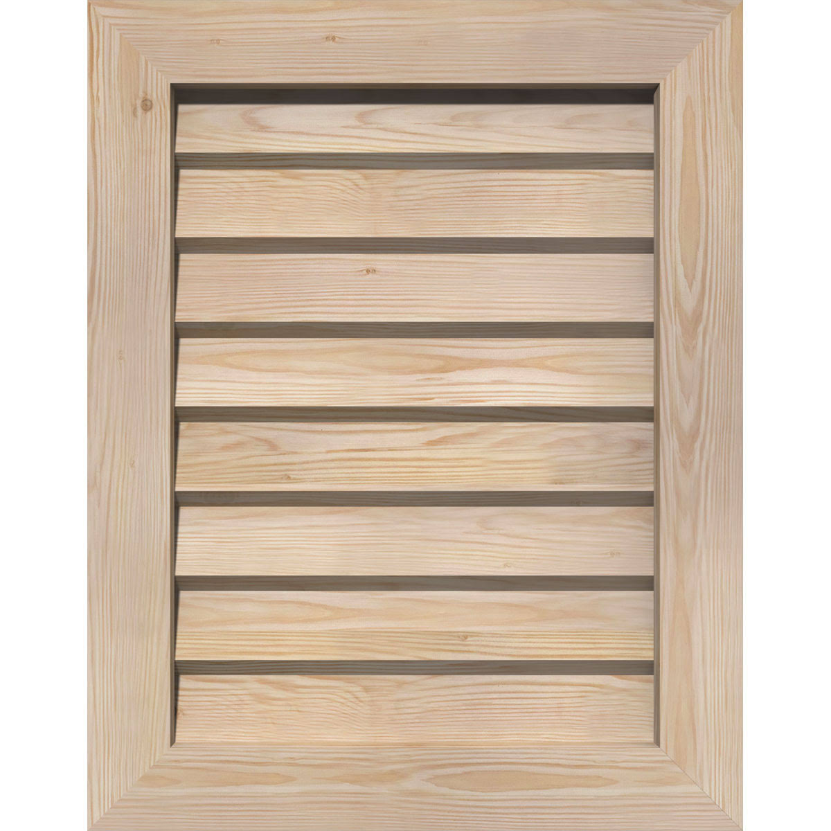 20x22W x 14x22H Vertical Gable Vent S1436