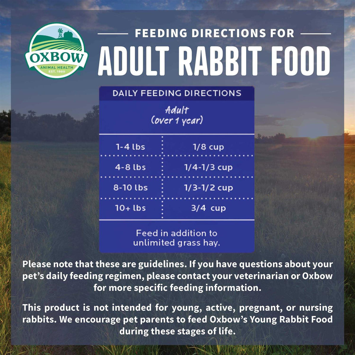 Adult Rabbit Food Z280122