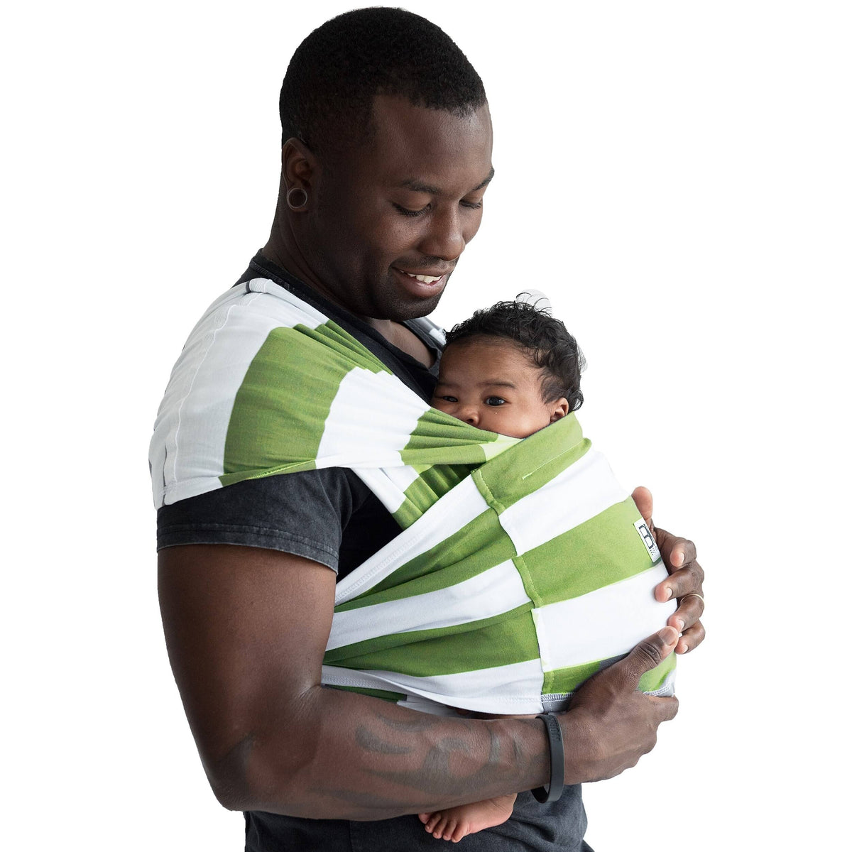 Gray Print Baby Wrap Carrier S858