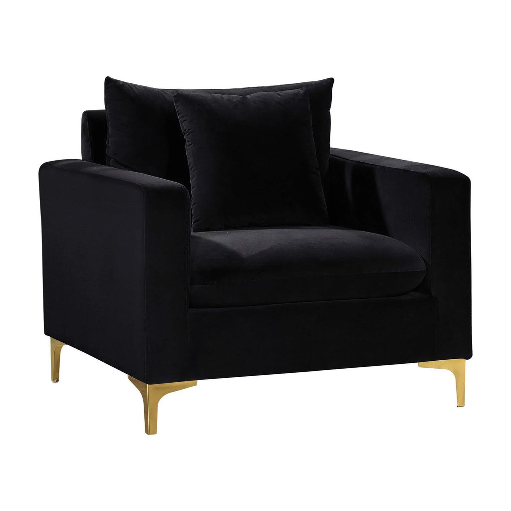 Pink Velvet Accent Chair H497