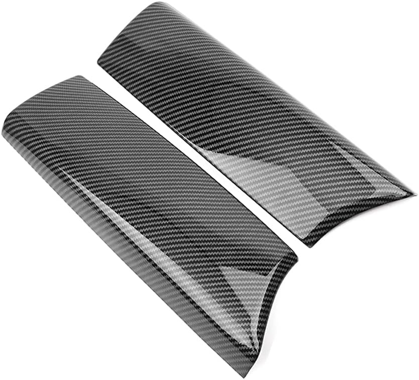 Car Interior Center Console Armrest Storage Box Protective Cover Trim (Carbon Fiber Color) R151