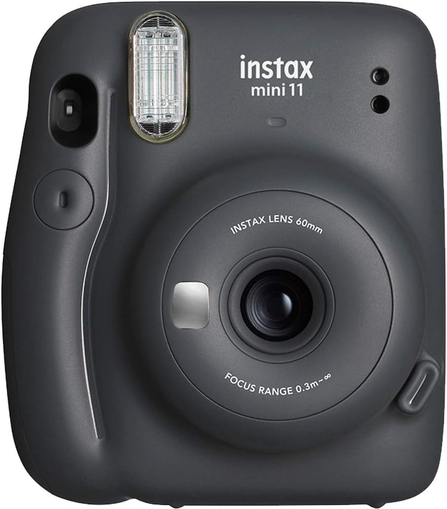 Instant Camera Bundle with Twin Pack Instant Film (60 Sheets) and Case E1359