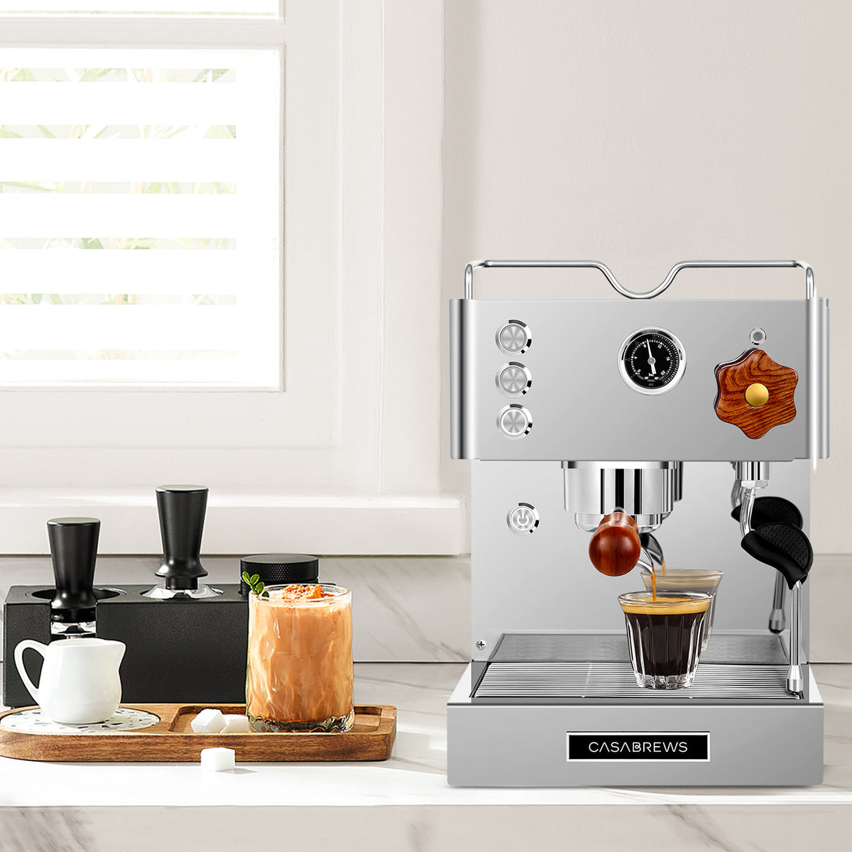 15 Bar Semi-Automatic Espresso Machine R423472