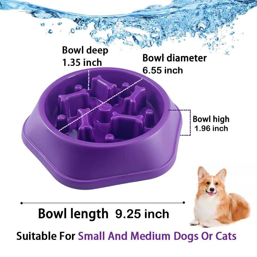 Slow Feeder Non Slip Dog Bowl X62233