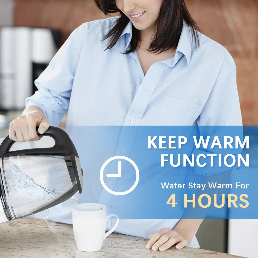 1200W 2.0L Glass Electric Kettle F974