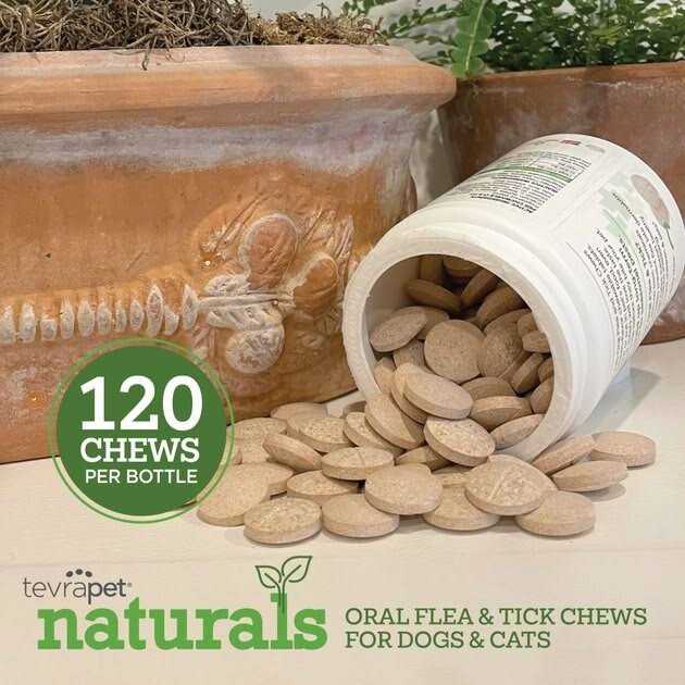 Oral Flea & Tick Chews for Dogs & Cats U1222