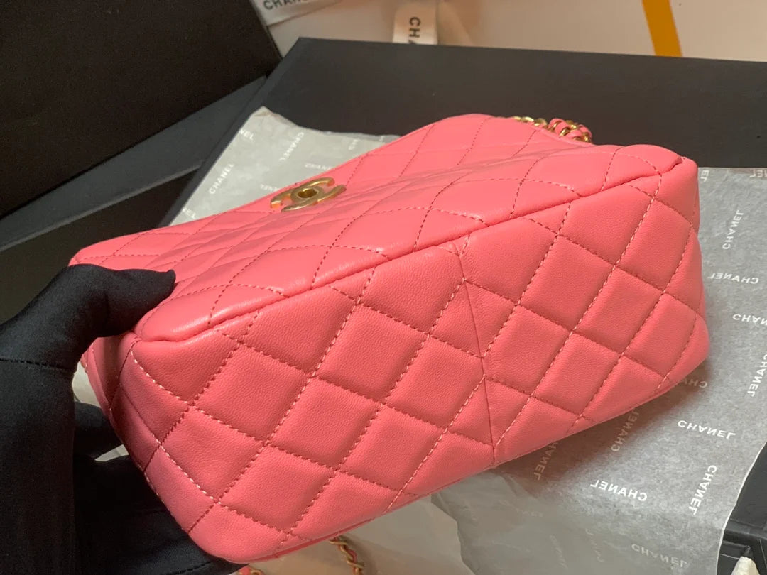 Pink Hobo Handbag F9262