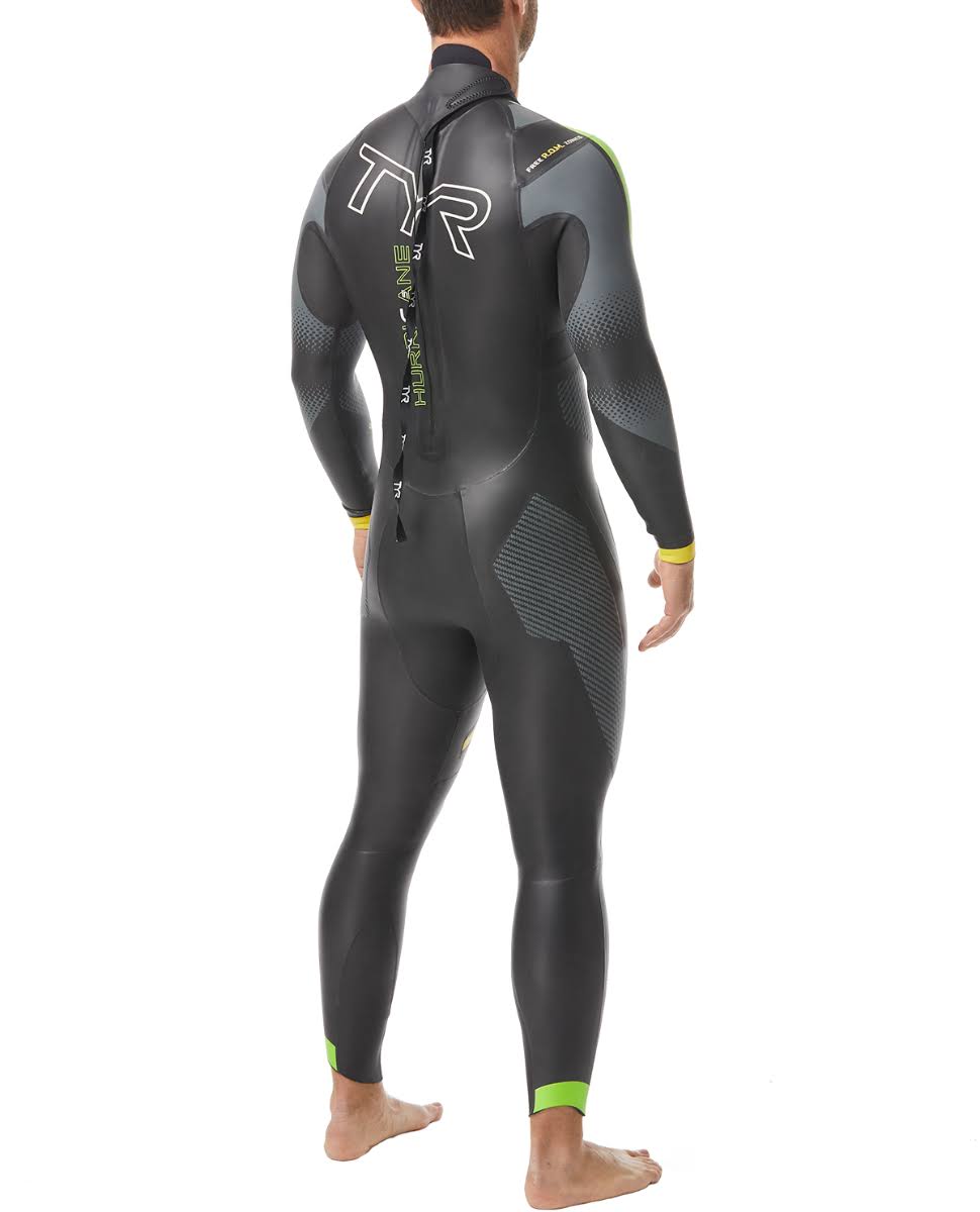 Black/Green/Yellow Wetsuit X-Small H118462