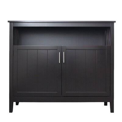 2 Door Brown Accent Cabinet F28601