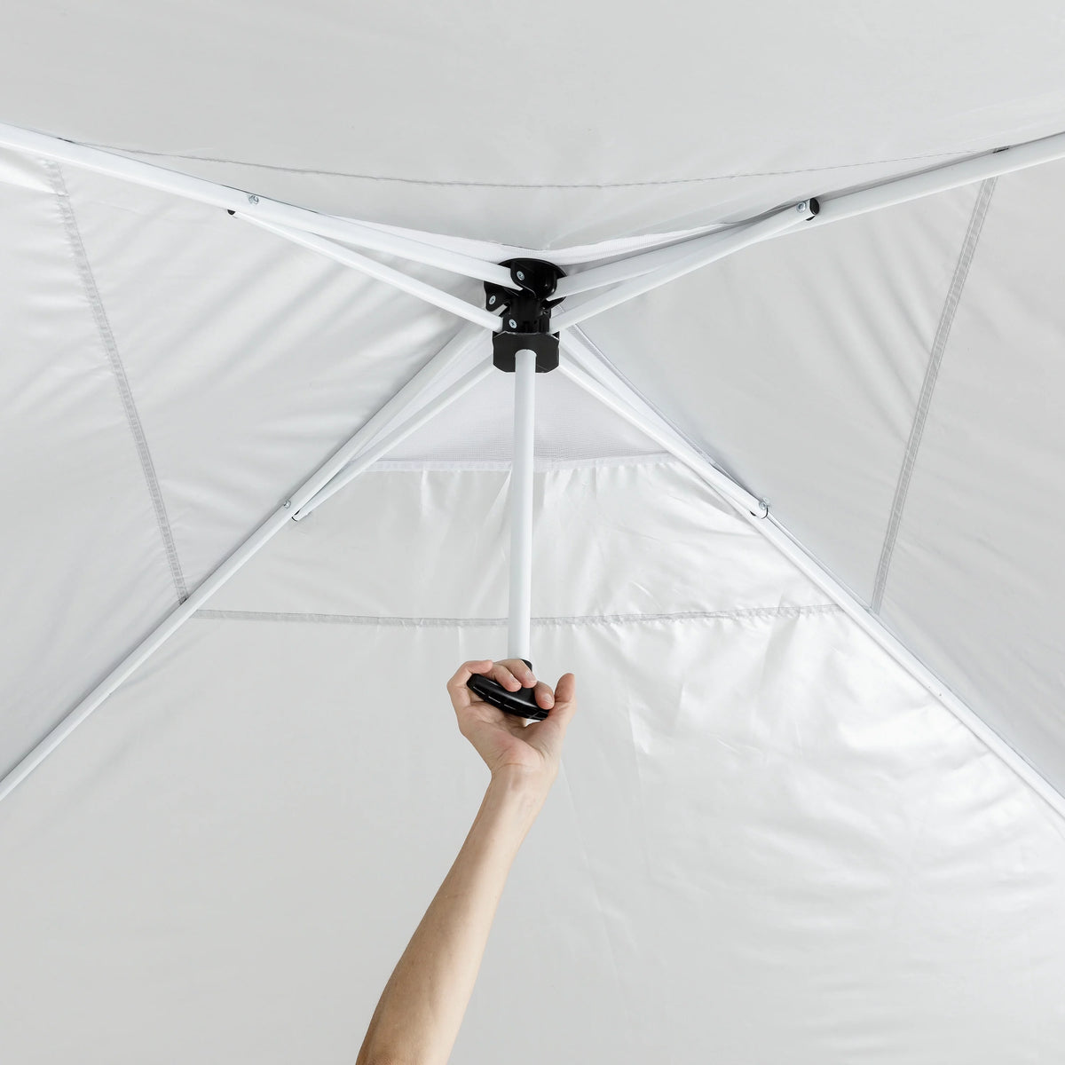 White 10 ft x 10 ft Instant Canopy T967