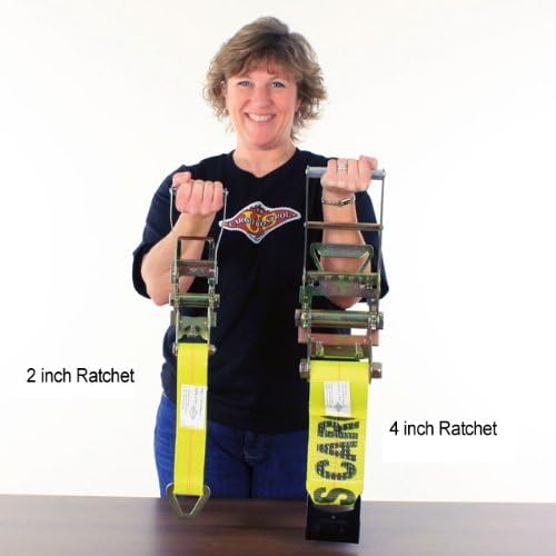 Long Handle Ratchet for 4 Webbing Pack of 2 I6648