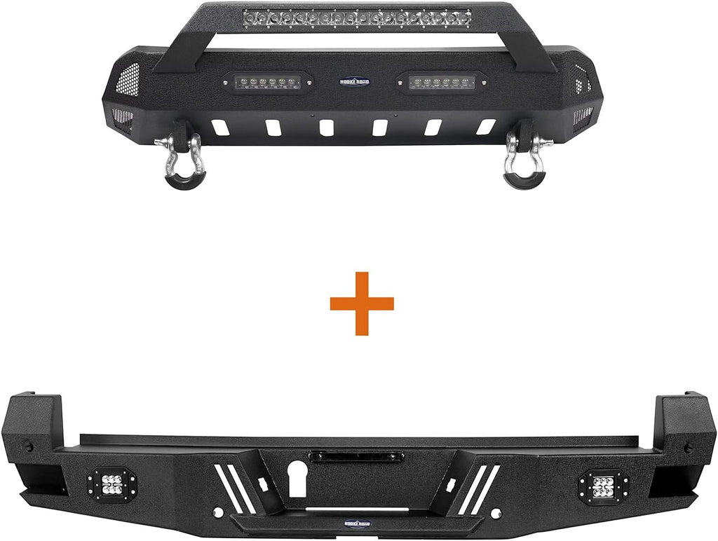 Tacoma Rear Bumper w/Sensor Holes + Front Bumper Kit C975676