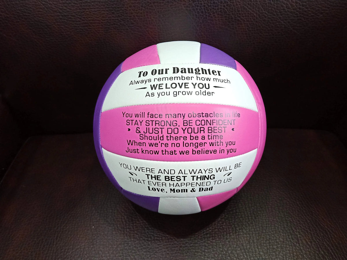 Pink 8 Inch Soft Touch Beach Volleyball H413
