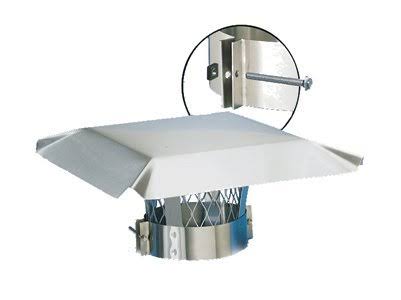 Round Stainless Steel Chimney Cap F439383