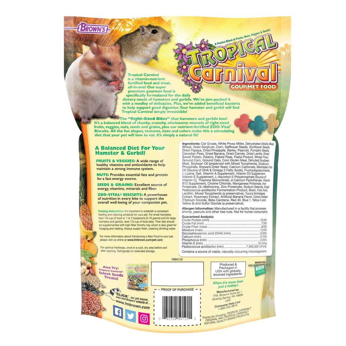 Hamster & Gerbil Food B199