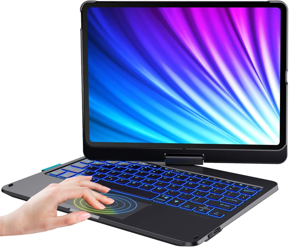 Black Keyboard Case for iPad Air 5th Generation with Touchpad C742755