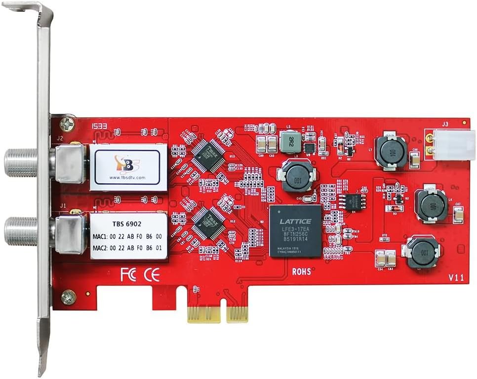 Dual Satellite PCIe TV Tuner Card DVB-S2 B8543