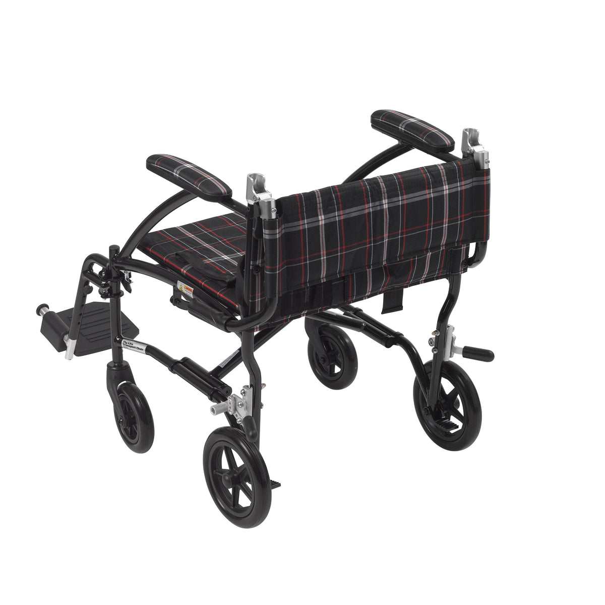 Ultra Lightweight Transport Wheelchair (Black) X486