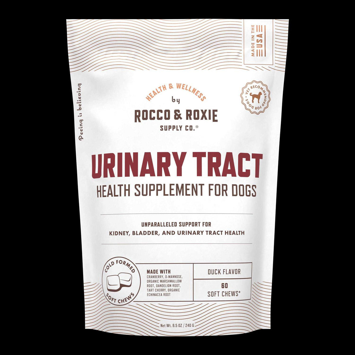 Urinary Tract Health Supplement Soft Chews for Dogs C754