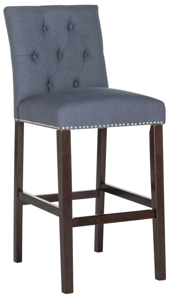 Navy Espresso Bar Stool N384551
