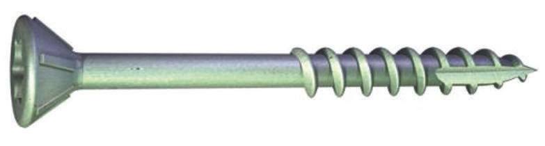 Flat Head Deck Screw, GrabberGard Gray Q14767