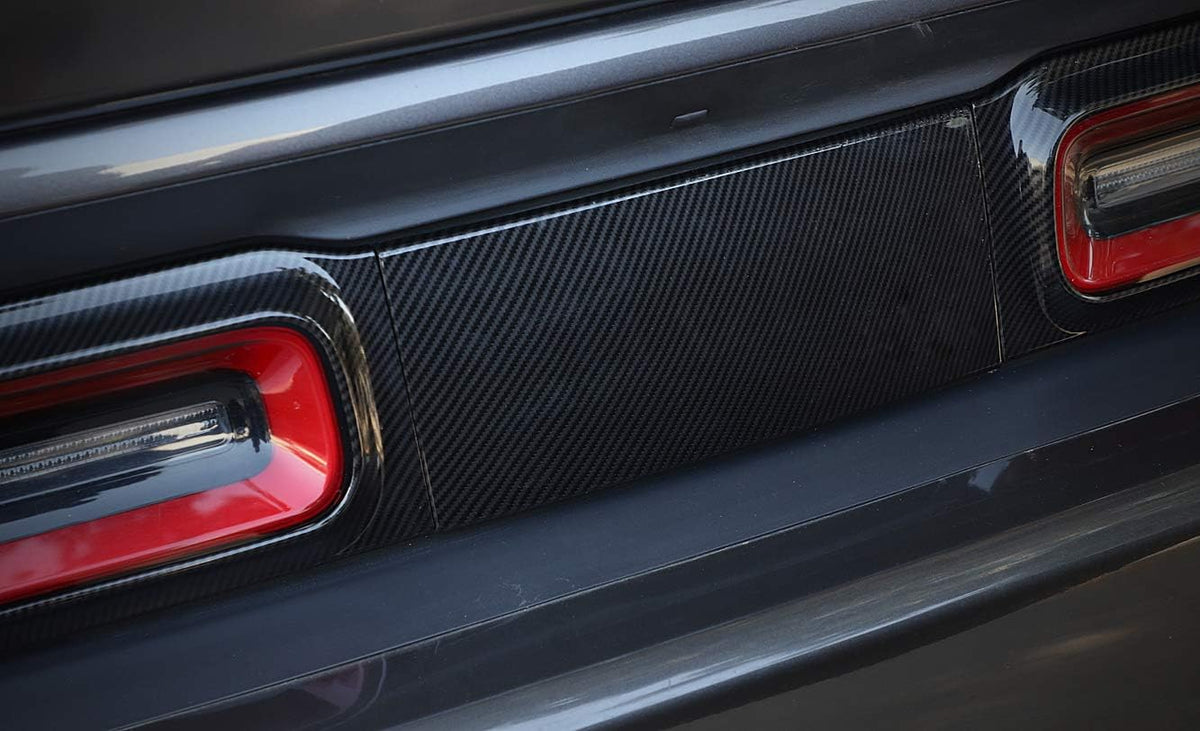 Carbon Fiber Taillight Trim Cover Panel Frame Sticker Pack of 2 K47943