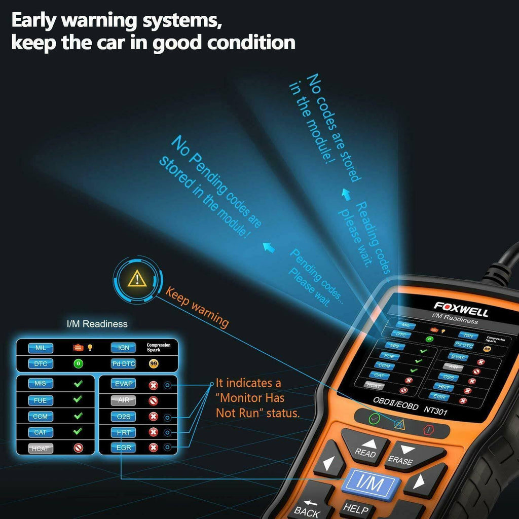 OBD2 Scanner Code Reader I9303