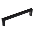 Matte Black Solid Square Bar Pull Handle (Pack of 25) V94225