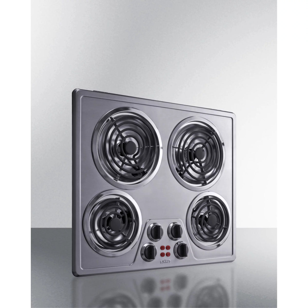 24 Wide 240V 4-Burner Coil Cooktop Z6116