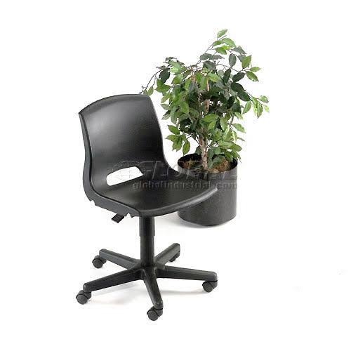 Black Plastic Office Chair V655